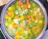 Hình bước làm 3 của món Canh rau củ chay