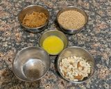 A picture of step 1 of TilgulSankranti special recipe from Maharashtra#sankranti.
