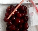 A picture of step 1 of Cherry Clafoutis.