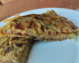 Foto del paso 9 de la receta: "Crepe" de mazorca🌽con queso🧀 y dulce de guayaba🥞