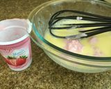 A picture of step 4 of Yoghurt Cheese Cake, made with rice cooker.