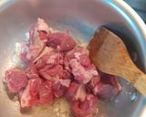 A picture of step 3 of Smoked yogurt Mutton.