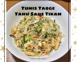 Foto langkah ke 4 dari resep Tumis Taoge Tahu Saus Tiram.