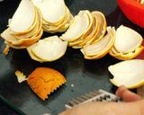 Hình bước làm 1 của món Mứt vỏ cam