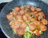 Foto del paso 5 de la receta: Macarrón con chorizo ahumado, papa y zanahoria