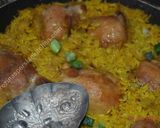 A picture of step 12 of Turmeric Rice with Chicken کته زردچوبه با مرغ.