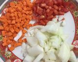 รูปขั้นตอนการทำที่ 2 ของ “ข้าวผัดกุ้ง”