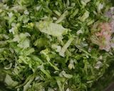 A picture of step 2 of Lettuce Green Onion Paratha.