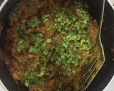 A picture of step 7 of Vangyache Bharit Aka Baigan Bharta Aka Mashed Aubergines.