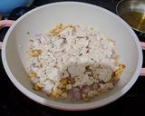 Foto langkah ke 2 dari resep Tumis Kangkung Tahu Pedas.