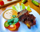 Foto langkah ke 8 dari resep Iga Bakar Sambal Terasi Kacang ala Chef Muhammad.