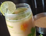 सत्तु का नमकीन शरबत (sattu ka namkeen sharbat recipe in Hindi) रेसिपी चरण 3 फोटो