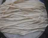 A picture of step 6 of Home Made Fettuccine Alfredo Pasta.