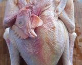 A picture of step 1 of GARANG ASEM (Chicken Steamed in Banana Leaves).