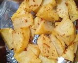 Foto langkah ke 3 dari resep Tumis Tauge Jamur Kentang Kuah Pedas.