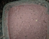 Foto del paso 2 de la receta: Budín vegetariano de banana y ciruela índigo (microondas) 🐼🐾🐾