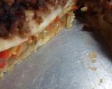 Foto del paso 10 de la receta: Lehemeyum rellena de cebollas, pimientos verde y rojo y queso