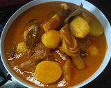Foto langkah ke 4 dari resep Gulai Daging Sapi.