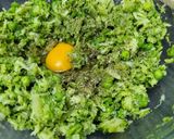 Foto del passaggio 5 della ricetta Hamburger (mini) di broccoli,piselli e pesto🌱
