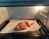 A picture of step 2 of Roasted garlic marinated pork collar with spicy Thai-style sauce.