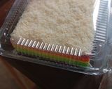 Foto langkah ke 3 dari resep Rainbow cake kukus.