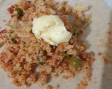A picture of step 3 of Aalu Chawal Parantha.