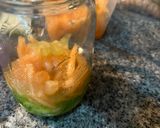 Foto langkah ke 2 dari resep Es Kuwut Melon Timun.