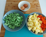 Foto del paso 1 de la receta: Ensalada de habichuelas verdes y patatas en MC