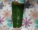 A picture of step 1 of Aloe Vera Juice.