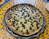 Une image de l'étape 11 de Tarte rhubarbe raisins / pâte brisée aux raisins secs.