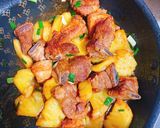 Hình bước làm 2 của món Sườn xào chua ngọt