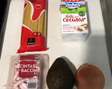 Foto del paso 1 de la receta: Espagueti sencillo (bacon y aguacate)