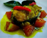 Foto langkah ke 3 dari resep Patin kuah kuning + tomat 🍅🍅🍅 (GMdietday5).