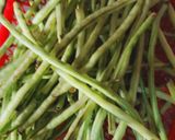फ्रेंच बींस की सब्जी (French beans ki sabzi recipe in Hindi) रेसिपी चरण 1 फोटो