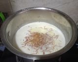 A picture of step 3 of Instant Custard dry fruits sewaiyan.
