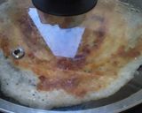 A picture of step 3 of Schezwan Dosa.