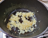 Foto del paso 3 de la receta: Risotto de espinacas, queso de cabra y lacón ahumado
