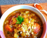 Foto langkah ke 4 dari resep Rawon Pepaya Muda.