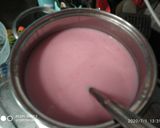 Foto langkah ke 2 dari resep Puding Roti Tawar Rainbow.