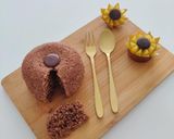 Une image de l'étape 1 de Bowlcake au son d’avoine /farine de coco.