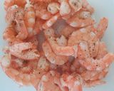 Une image de l'étape 2 de Crevettes à la plancha.