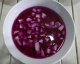 Hình bước làm 6 của món Chè sương sa hạt lựu