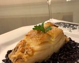 Foto do passo 5 de Bacalhau com arroz negro