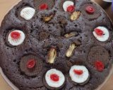 A picture of step 1 of Chocolate coffee dry fruits Cinnamon cake.