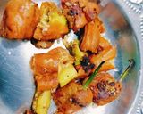 कट मिर्ची पकोड़ा रेसिपी चरण 8 फोटो