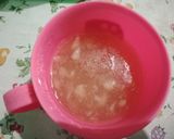 Foto langkah ke 2 dari resep Puding Susu Buah Jelly Kelapa.