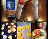 Foto del paso 1 de la receta: Brochetas de hot cakes con 🍌🍓👌🏻👌🏻