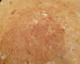 A picture of step 6 of Grated bread eggs pizza.