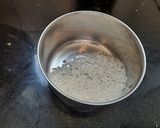 A picture of step 1 of Mango phirni.