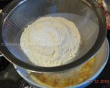 A picture of step 3 of Rusk Cake نان سوخاری.